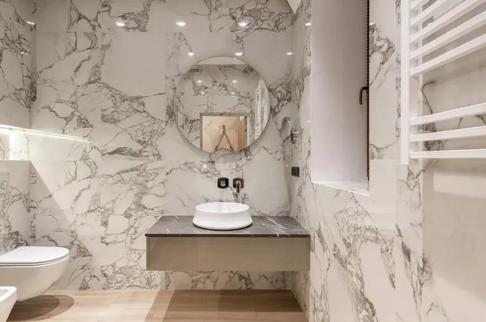 Modern design shower room